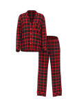 Піжама Фланелева Victoria's Secret Flannel Long Pajama Set_4
