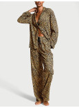 Піжама Фланелева Victoria's Secret Flannel Long Pajama Set_1