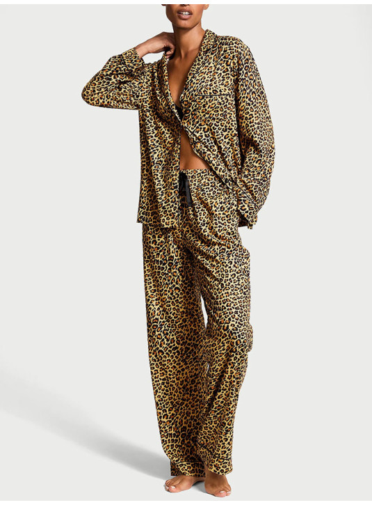 Піжама Фланелева Victoria's Secret Flannel Long Pajama Set