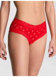 Бавовняні Трусики Чікі Victoria's Secret PINK Wink Lace-Trim Cheeky Panty_1