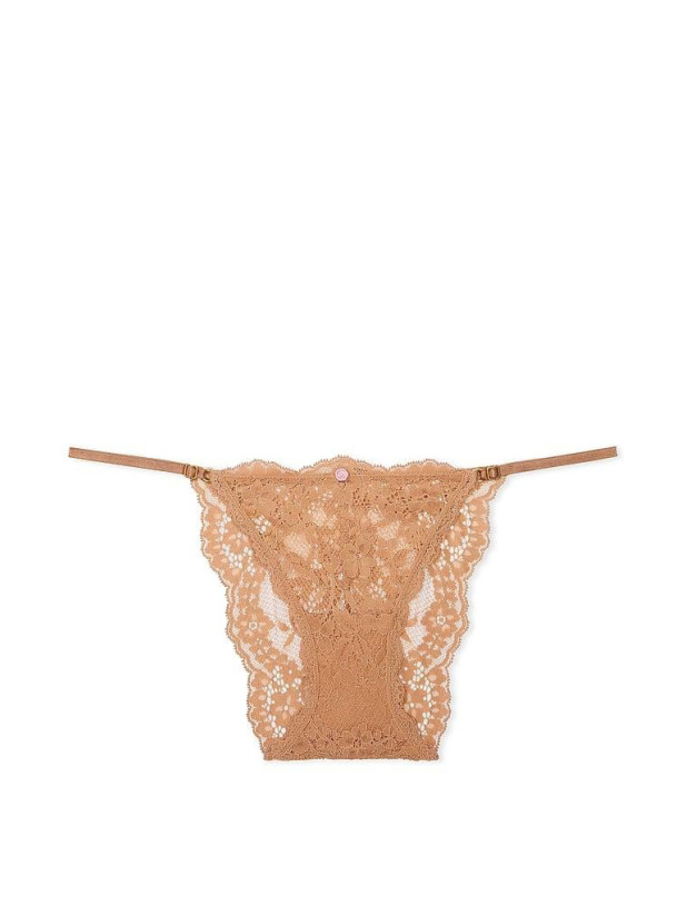 Трусики Бікіні Мереживні Victoria's Secret Dream Angels Lace Adjustable String Bikini Panty_3