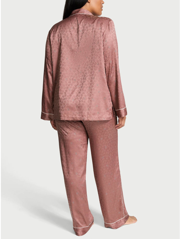 Піжама Victoria's Secret Glazed Satin Dew Drop Long Pajama Set_2