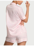Піжама з Шортами Victoria's Secret Signature Satin Short Pajama Set_2