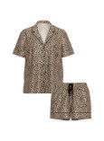 Пижама с Шортами Victoria's Secret Signature Satin Short Pajama Set_4