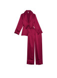 Піжама Victoria's Secret Dream Satin Wrap Top Long Pajama Set_3