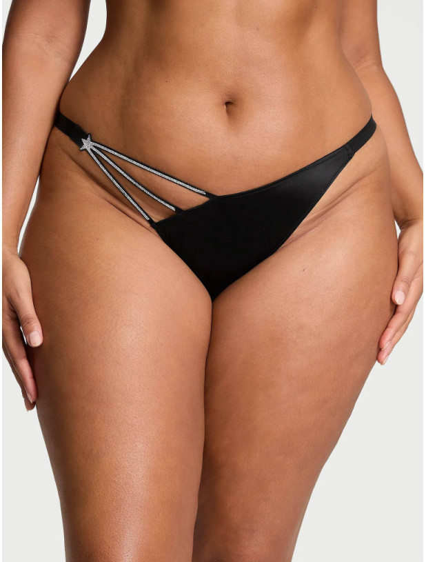 Трусики зі Стразами Victoria's Secret Very Sexy Shine Strap Smooth Brazilian Panty_4