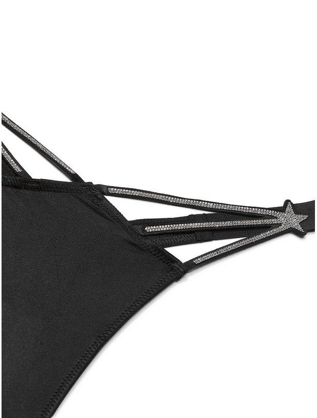 Трусики зі Стразами Victoria's Secret Very Sexy Starstruck Shine High-Leg Thong Panty_4