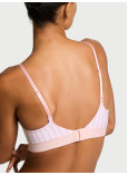 Комплект Білизни Victoria's Secret The T-Shirt Shine Patch Lightly Lined Wireless Bra & Logo Cotton Shine Patch Thong Panty_4