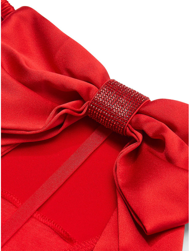 Трусики Victoria's Secret Dream Angels Satin Twinkle Bow V-String Panty_5