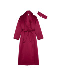 Халат и Маска для Сна Victoria's Secret Dream Satin Duvet Robe & Eye Mask Set_3