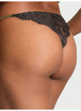 Трусики Стрінги Шовкові Victoria's Secret Very Sexy Atelier Satin Lace Trim Tanga Panty_3