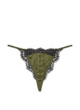 Трусики Стрінги Шовкові Victoria's Secret Very Sexy Atelier Satin Lace Trim Tanga Panty_4