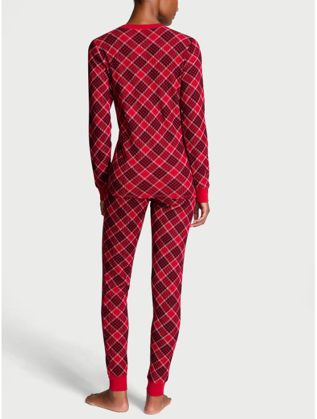 Піжама Victoria's Secret Thermal Long Pajama Set_2