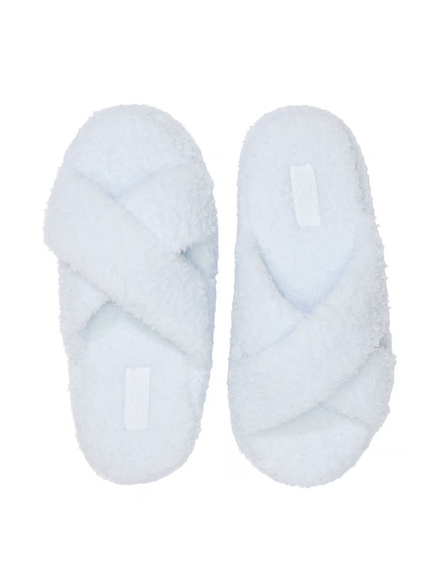Тапочки Victoria's Secret PINK Co-zzzy Fleece Platform Slipper_2