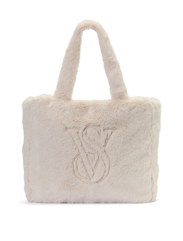 Сумка Victoria's Secret Faux-Fur Tote_2