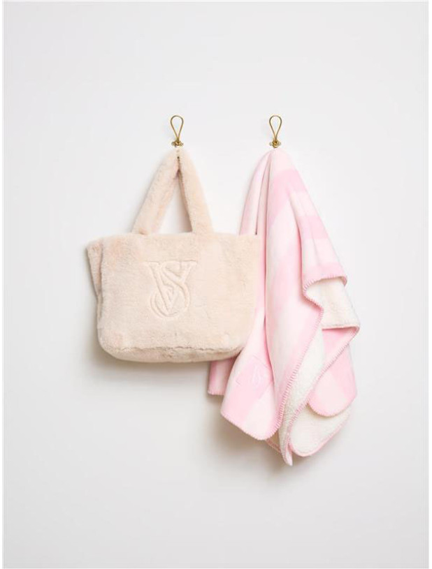 Сумка Victoria's Secret Faux-Fur Tote_3
