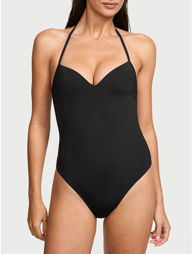 Слитный Купальник Монокини Victoria's Secret Essential Push-Up Cheeky One-Piece Swimsuit_2