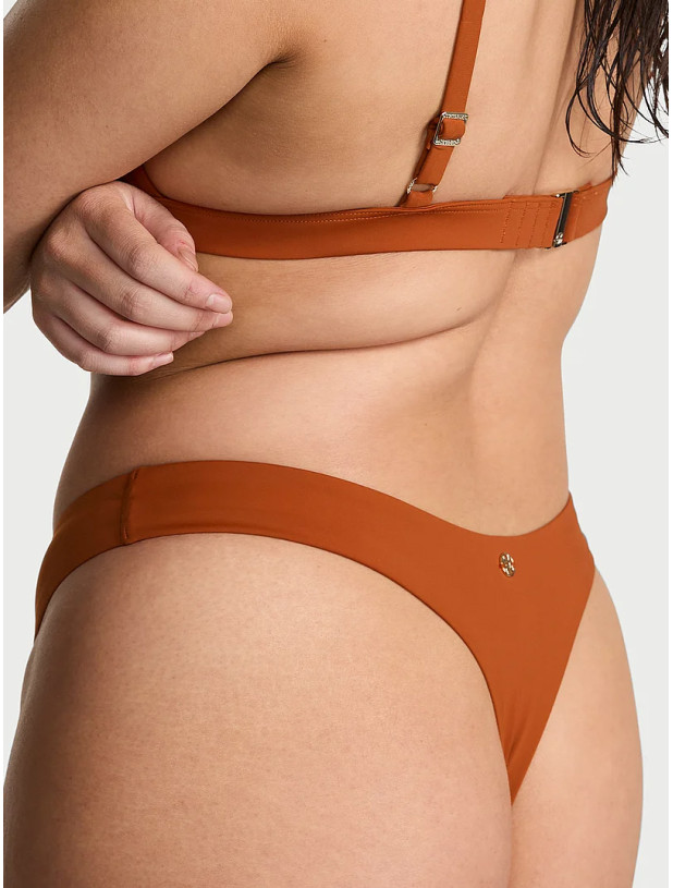Купальник Пуш-ап Victoria's Secret Swim VS Archives Essential Banded Push-Up Bikini Top & Essential Cinched Thong Bikini Bottom_8