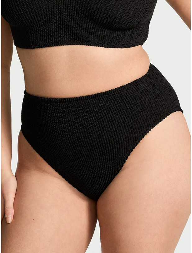 Купальник Victoria's Secret Swim Сrinkle Scoop Bralette Bikini Top & Crinkle High-Waist Full-Coverage Bikini Bottom_4