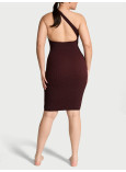 Сукня Victoria's Secret Swim Crinkle One-Shoulder Midi Cover-Up Dress_2
