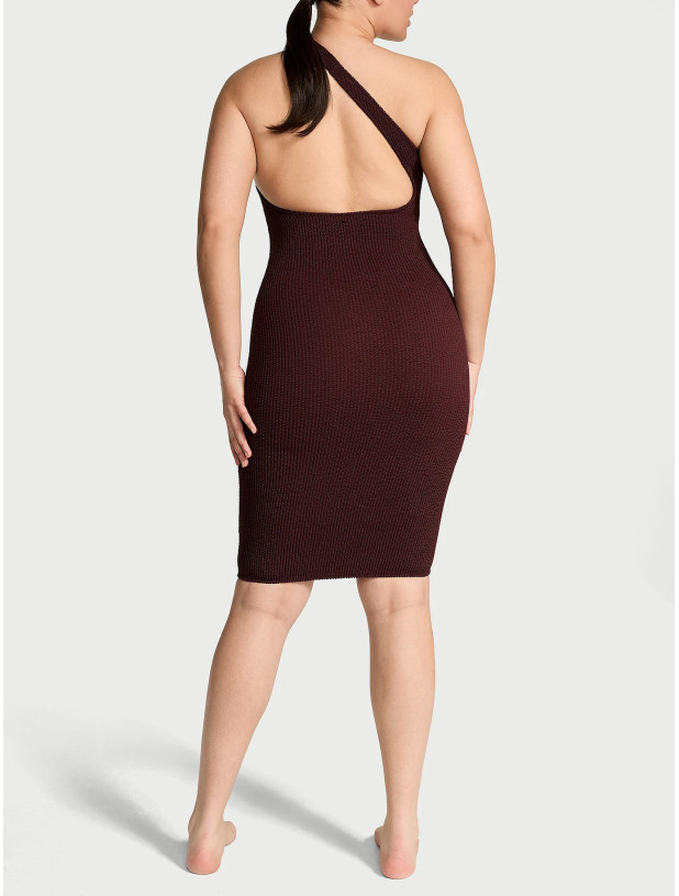 Сукня Victoria's Secret Swim Crinkle One-Shoulder Midi Cover-Up Dress_2
