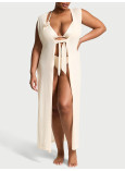 Туніка для Пляжу Victoria's Secret Swim Beachwear Knit Tie-Front Maxi Cover-Up_2