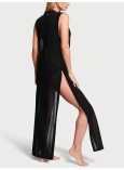 Туніка для Пляжу Victoria's Secret Swim Beachwear Knit Tie-Front Maxi Cover-Up_2