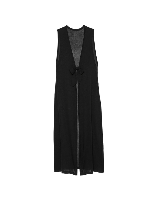 Туніка для Пляжу Victoria's Secret Swim Beachwear Knit Tie-Front Maxi Cover-Up_3
