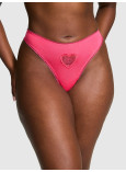 Хлопковые Трусики Стринги Victoria's Secret PINK Cotton Thong Panty_1