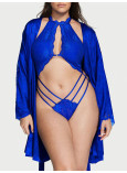 Боді Тедді Victoria's Secret Very Sexy Fishnet Floral High-Neck Teddy_4