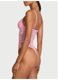 Боді Мереживне Victoria's Secret Tease Lace Demi Bodysuit_2
