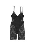 Прозорий Мереживний Боді-комбінезон Victoria's Secret Very Sexy Rose Lace Short Bodysuit_3