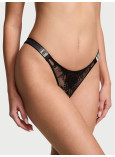 Трусики з Відкритим Доступом зі Стразами Victoria's Secret Very Sexy Scattered Shine Strap Crotchless Brazilian Panty_3