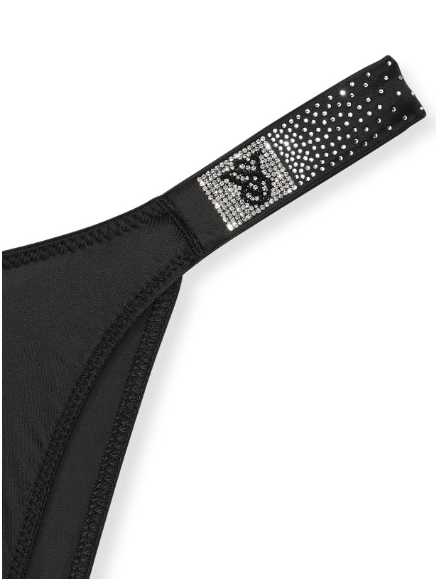 Трусики зі Стразами Victoria's Secret Very Sexy Scattered Shine Strap Brazilian Panty_4