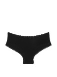 Бавовняні Трусики Чікі Victoria's Secret Lace Waist Cotton Cheeky Panty_1