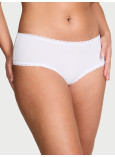 Бавовняні Трусики Чікі Victoria's Secret Lace Waist Cotton Cheeky Panty_2