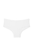 Бавовняні Трусики Чікі Victoria's Secret Lace Waist Cotton Cheeky Panty_3