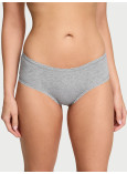 Бавовняні Трусики Чікі Victoria's Secret Lace Waist Cotton Cheeky Panty_1