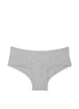Бавовняні Трусики Чікі Victoria's Secret Lace Waist Cotton Cheeky Panty_3