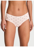 Бавовняні Трусики Чікі Victoria's Secret Lace Waist Cotton Cheeky Panty_1