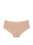 Бавовняні Трусики Чікі Victoria's Secret Lace Waist Cotton Cheeky Panty_1