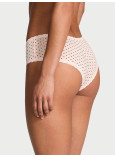 Бавовняні Трусики Чікі Victoria's Secret Lace Waist Cotton Cheeky Panty_2