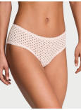 Бавовняні Трусики Чікі Victoria's Secret Lace Waist Cotton Cheeky Panty_1