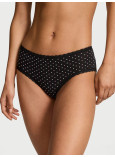 Хлопковые Трусики Чики Victoria's Secret Lace Waist Cotton Cheeky Panty_1