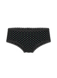 Хлопковые Трусики Чики Victoria's Secret Lace Waist Cotton Cheeky Panty_3