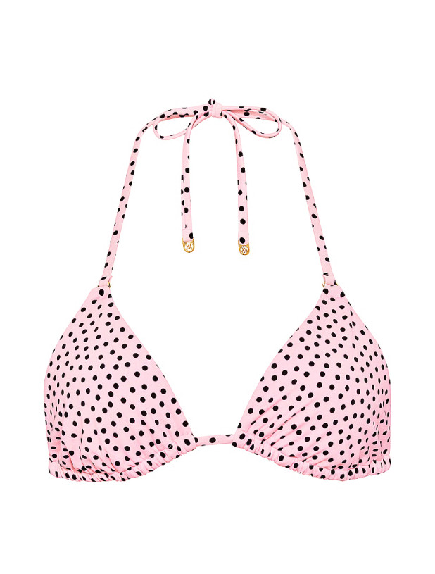Купальник Бикини Треугольник Victoria's Secret Triangle Bikini Top & Cinched Thong Bikini Bottom_4