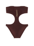 Суцільний Купальник Victoria's Secret з Вирізами Swim VS Archives Strappy Hardware Strapless Monokini One-Piece Swimsuit_2