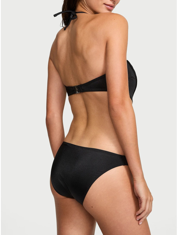 Суцільний Купальник Victoria's Secret з Вирізами Swim VS Archives Strappy Hardware Strapless Monokini One-Piece Swimsuit_3