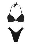 Купальник Пуш-ап Victoria's Secret Swim Bombshell Add-2-Cups Push-Up Bikini Top & Brazilian Bikini Bottom_1