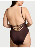 Суцільний Купальник Монокіні Victoria's Secret VS Archives Swim Strappy Hardware Cheeky One-Piece Swimsuit_1